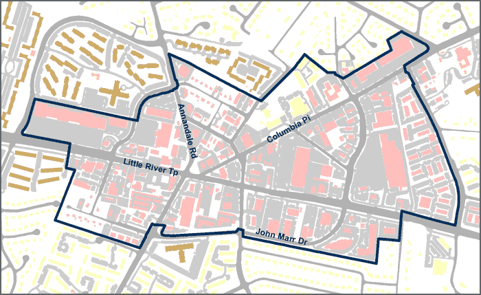 Annandale boundaries map