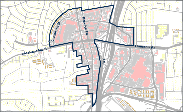 Springfield boundaries map